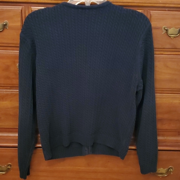 Black Button Down Cardigan - Picture 2 of 4